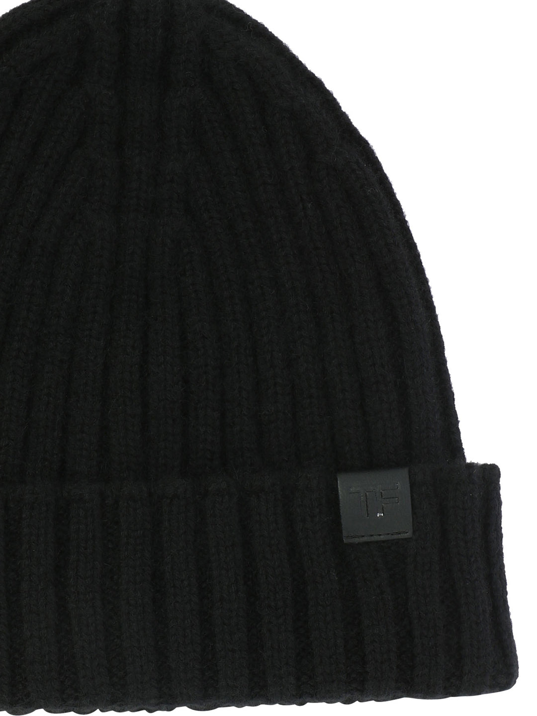 Ribbed Beanie Hats Black