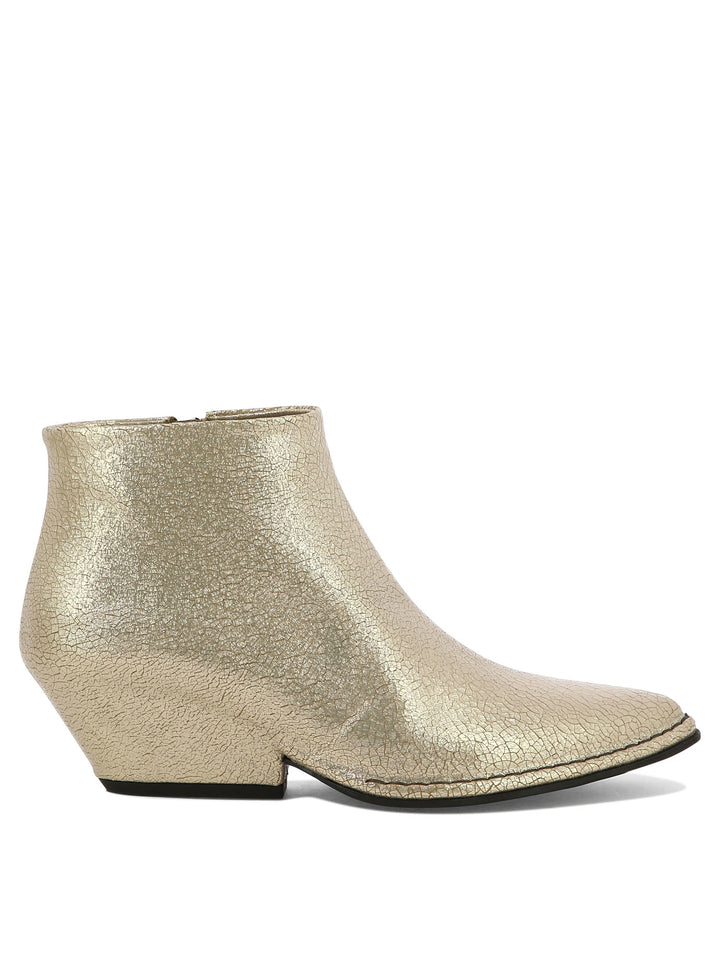 Crio Ankle Boots Beige