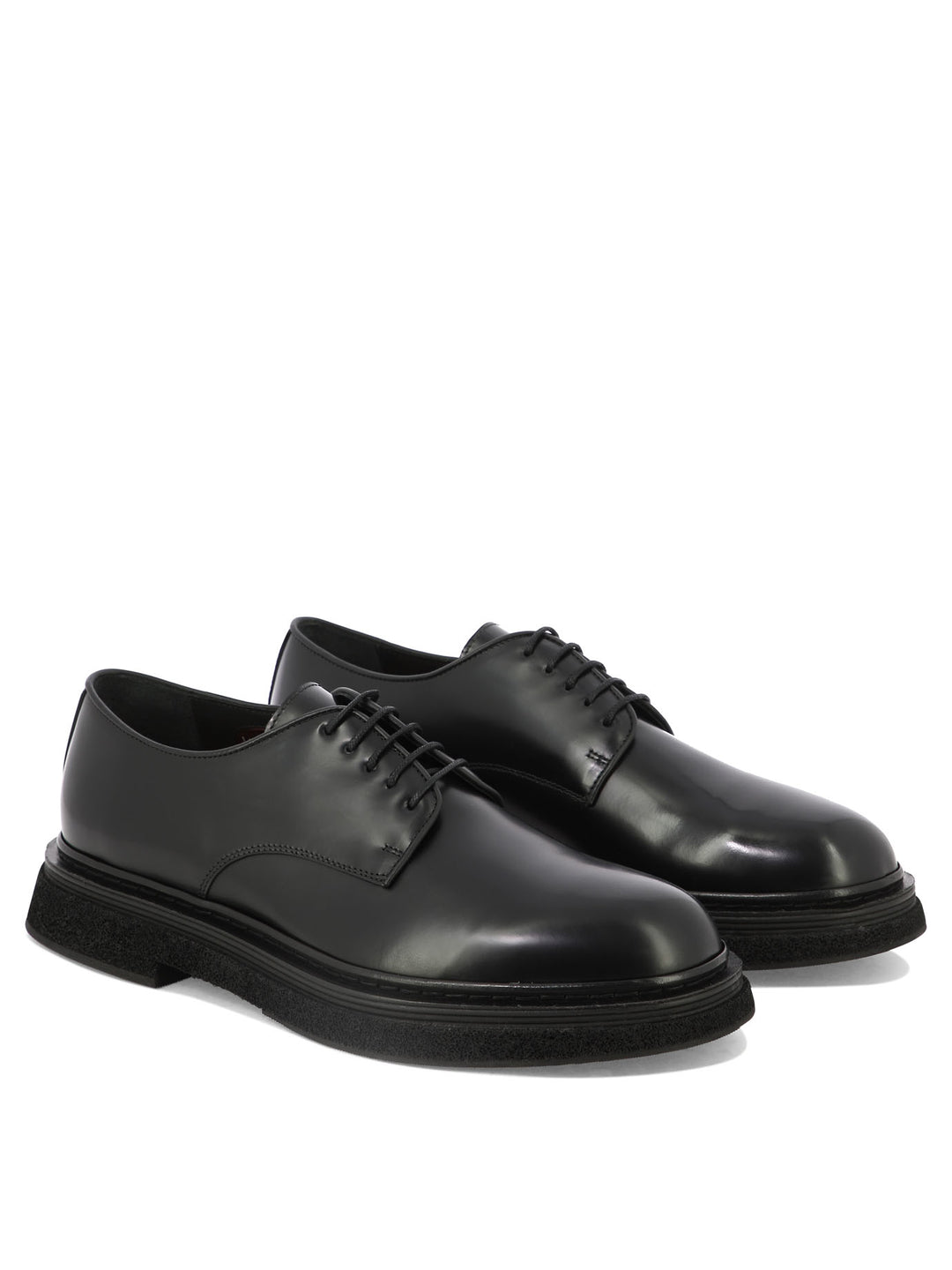 City Lace-Up Shoes Black