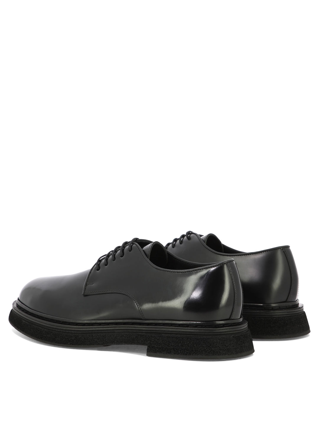 City Lace-Up Shoes Black