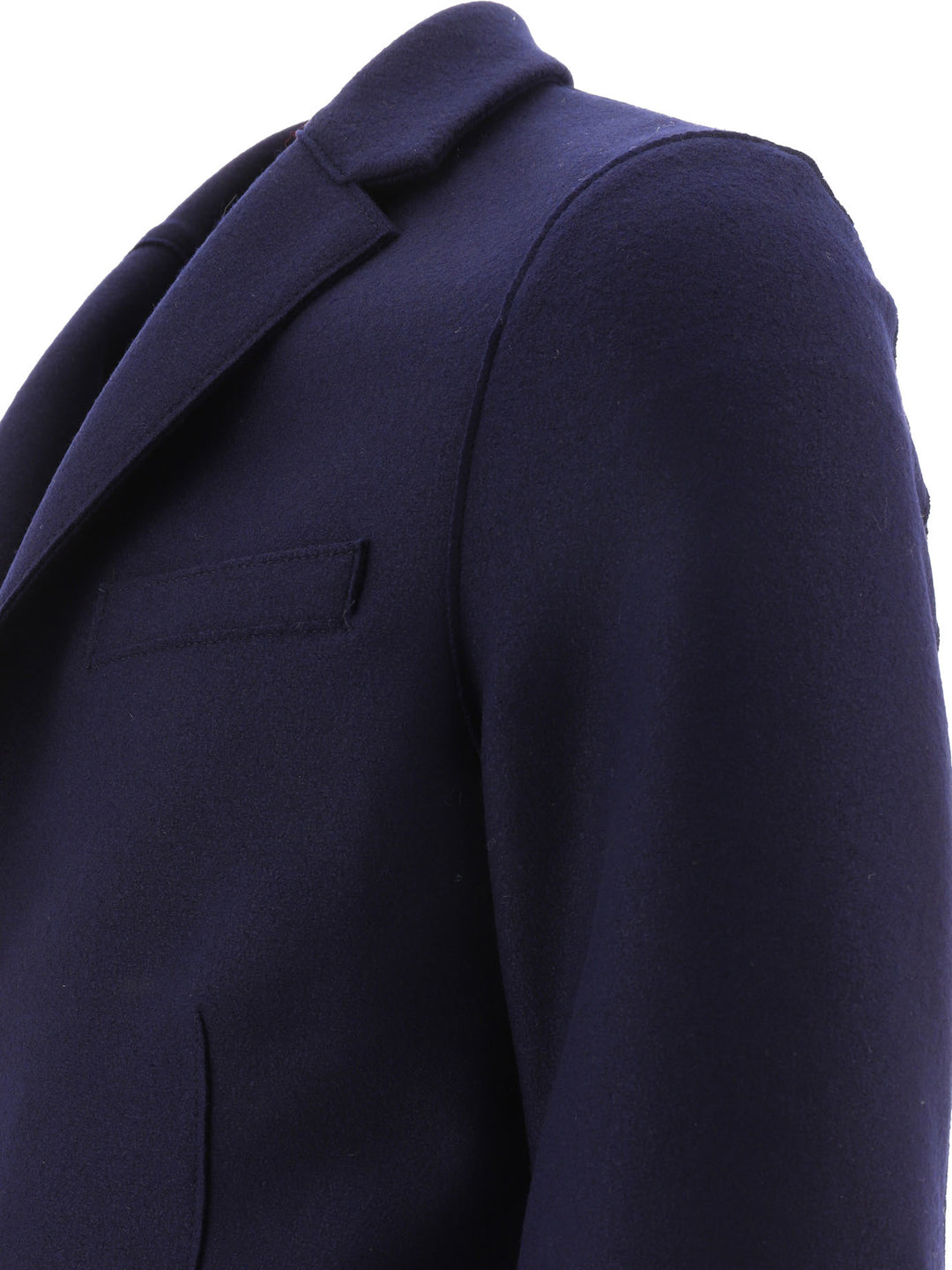 Wool Blazer Jackets Blue