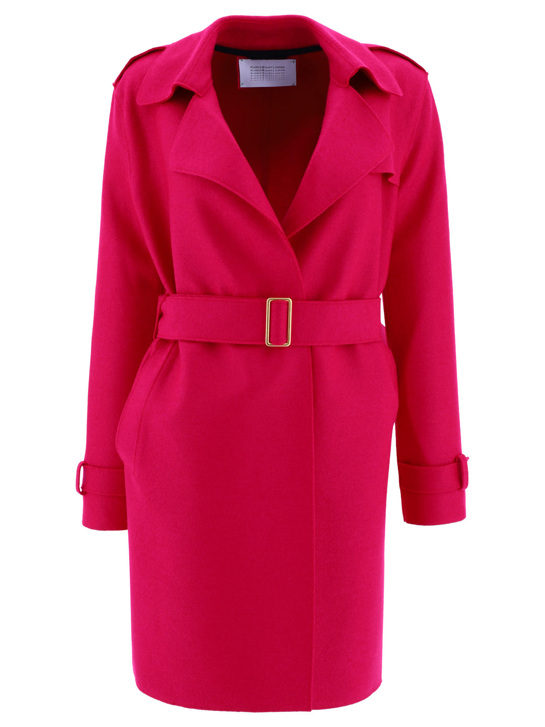 Golden Buckle Coats Fuchsia