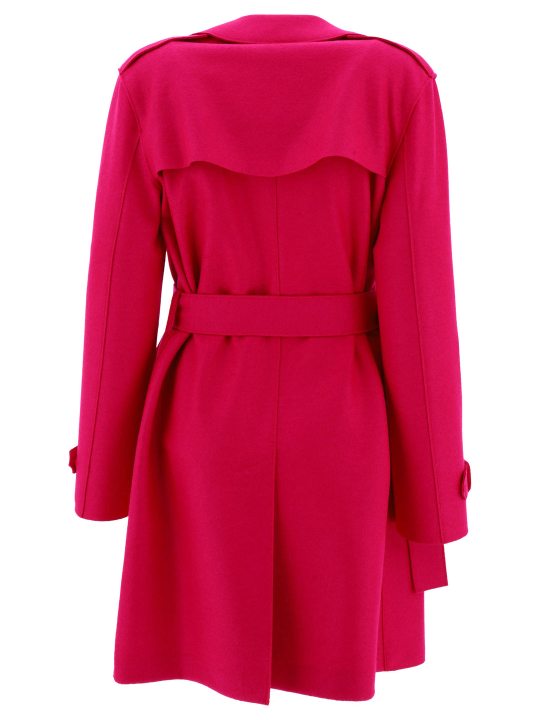 Golden Buckle Coats Fuchsia