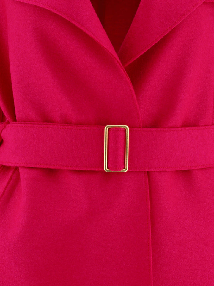 Golden Buckle Coats Fuchsia