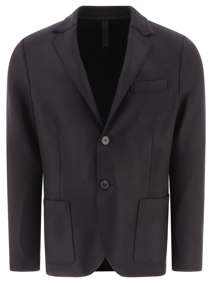 Wool Blazer Jackets Black