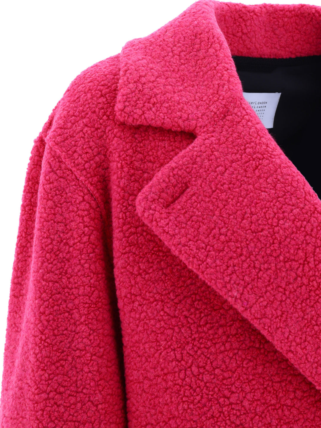 Bouclè Coat Coats Fuchsia