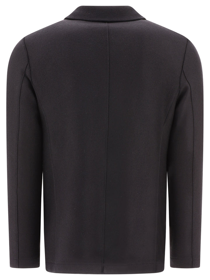 Wool Blazer Jackets Black