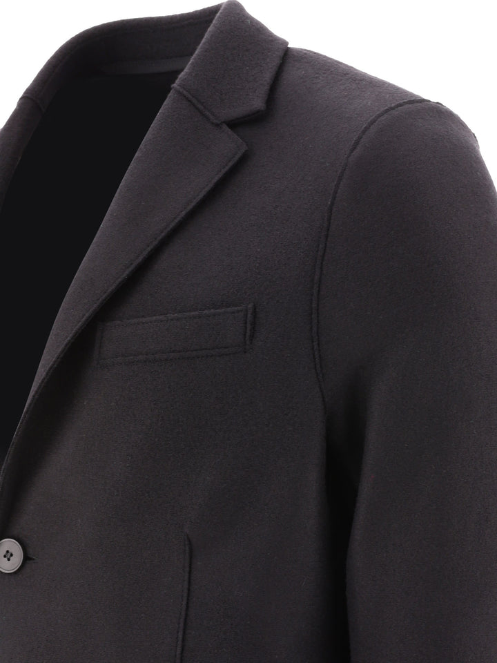 Wool Blazer Jackets Black