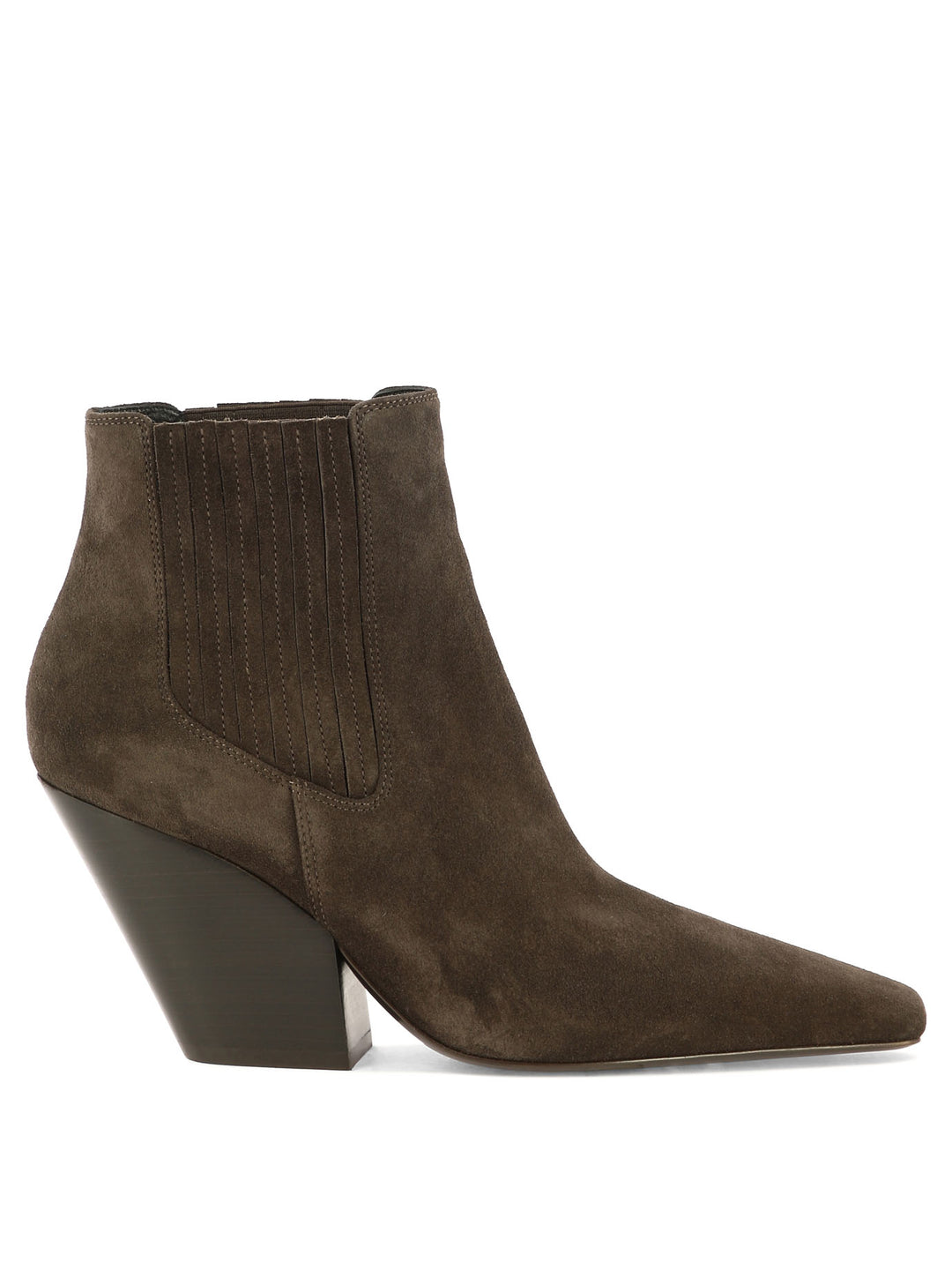 Anastasia Vulcano Ankle Boots Brown