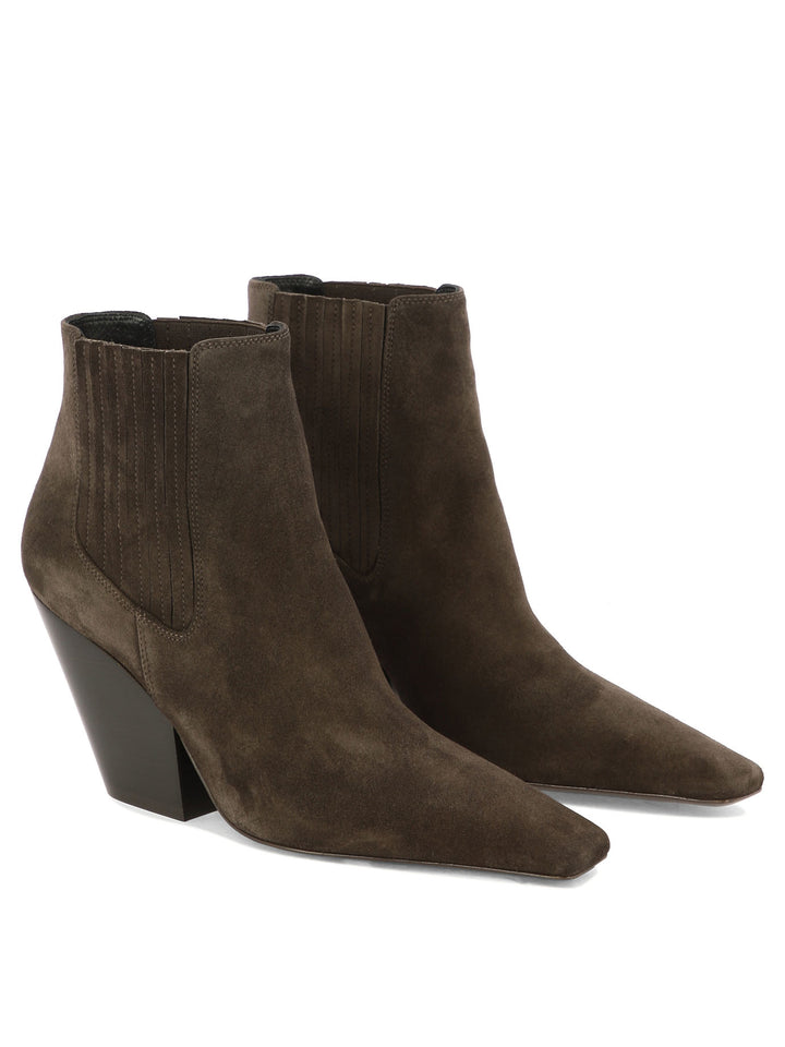 Anastasia Vulcano Ankle Boots Brown