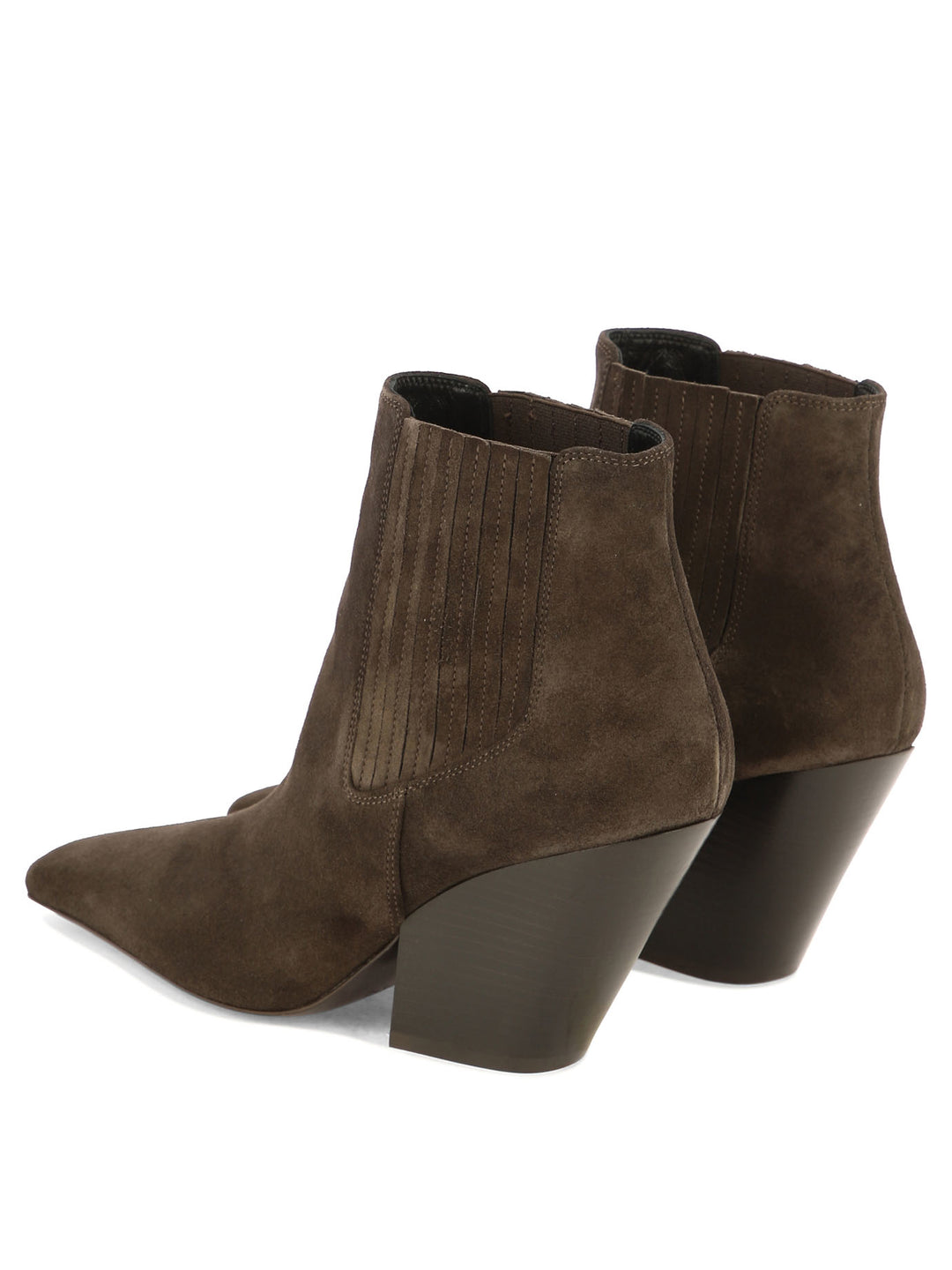 Anastasia Vulcano Ankle Boots Brown