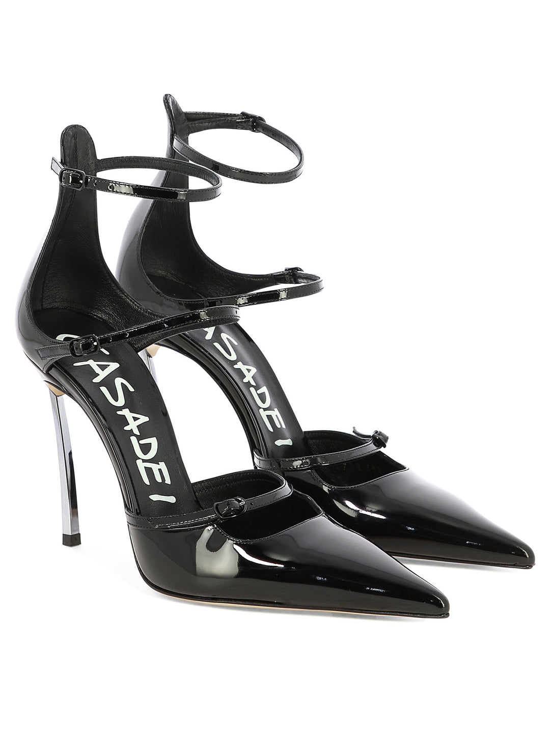 Super Blade Heeled Shoes Black