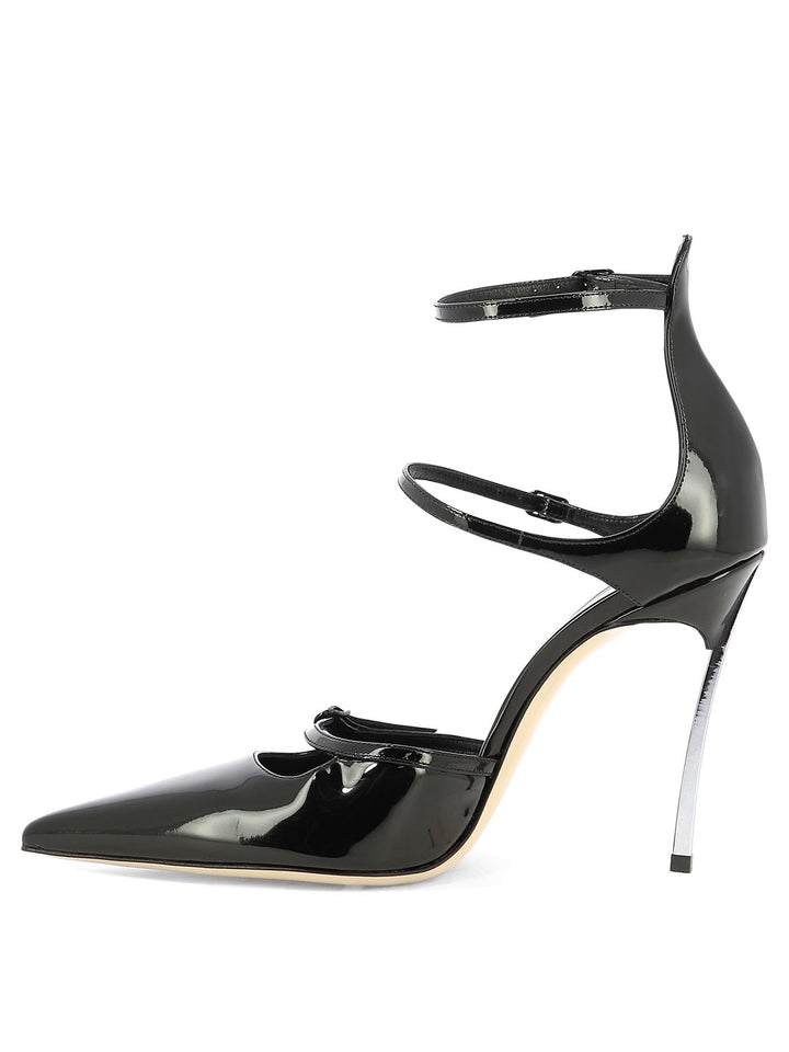 Super Blade Heeled Shoes Black