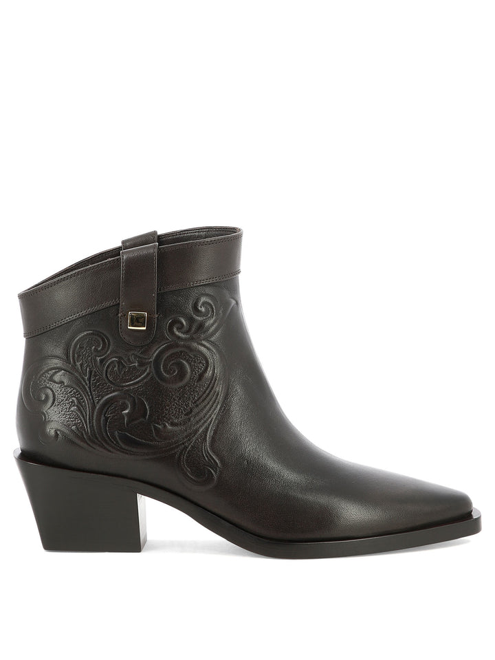 Alexandra Cordoba Ankle Boots Brown