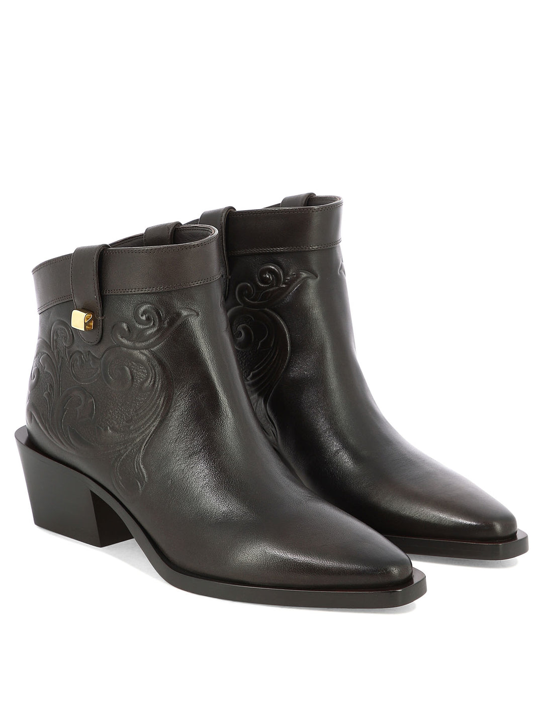 Alexandra Cordoba Ankle Boots Brown