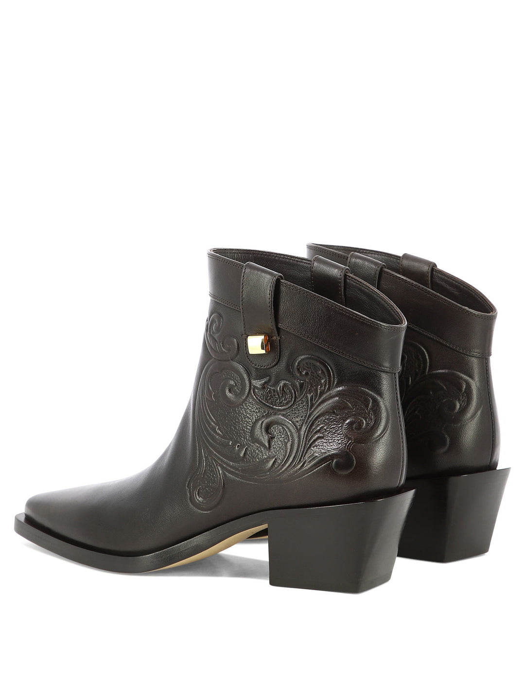 Alexandra Cordoba Ankle Boots Brown