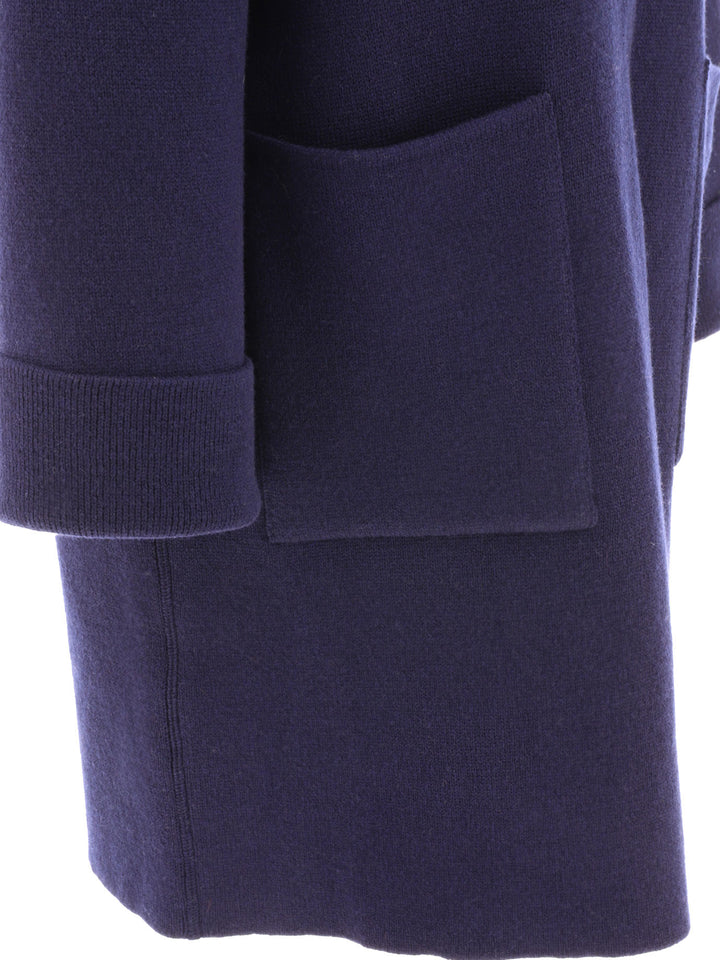 Wool And Cashmere Coat Coats Blue