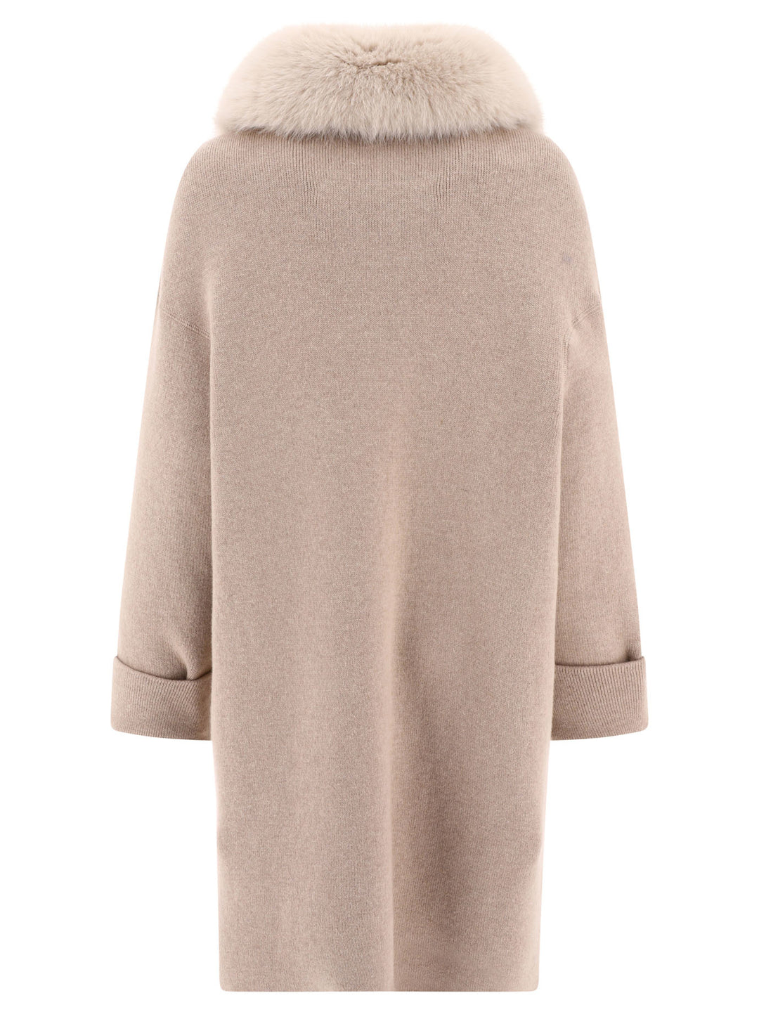 Wool And Cashmere Coat Coats Beige