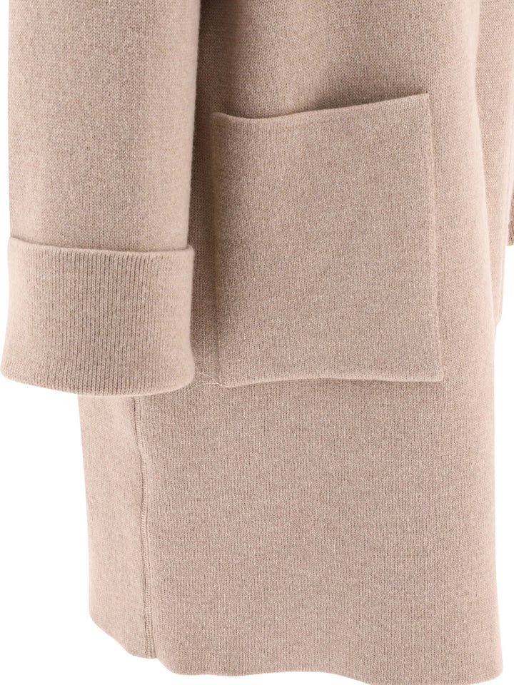 Wool And Cashmere Coat Coats Beige