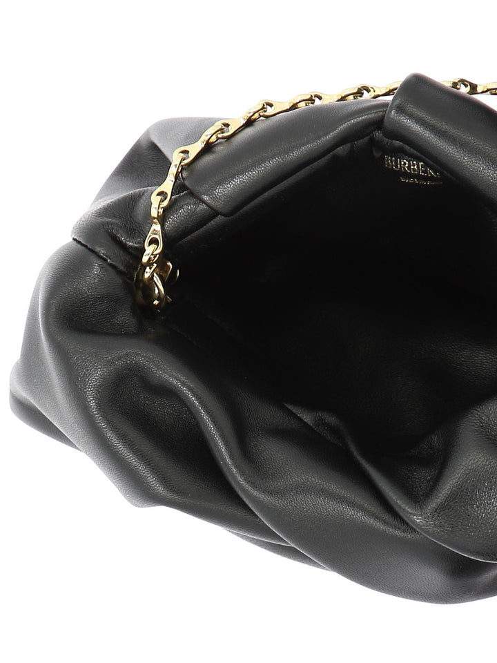 Rose Chain Clutch Clutches Black