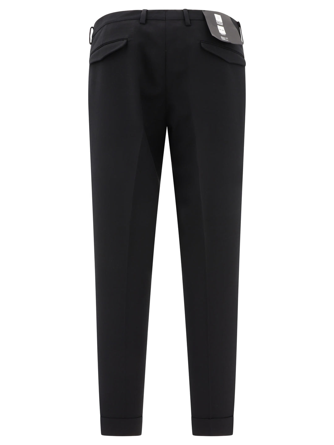 Wool Trousers Black