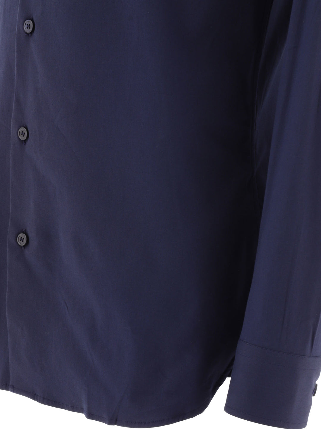 Ekd Stretch Cotton Shirt Shirts Blue