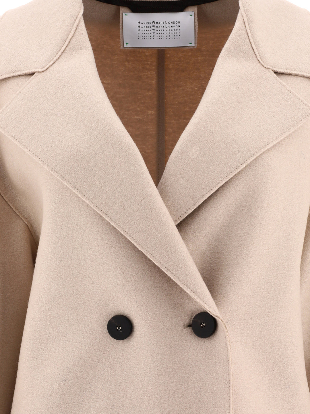 Dropped Shoulder Coat Coats Beige