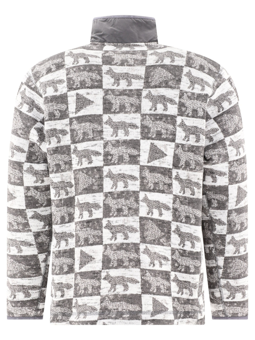 And Wander X Maison Kitsuné Sweatshirts Grey