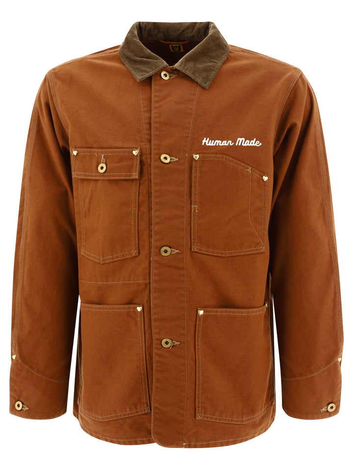 Duck Coverall Jackets Brown