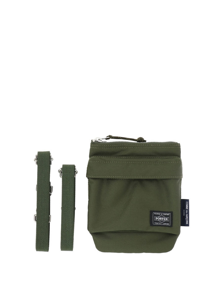 Comme Des GarçOns Homme X Porter Crossbody Bags Green