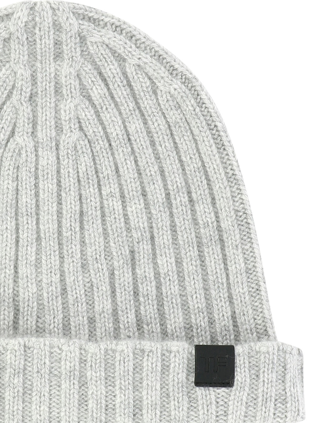 Ribbed Beanie Hats Grey