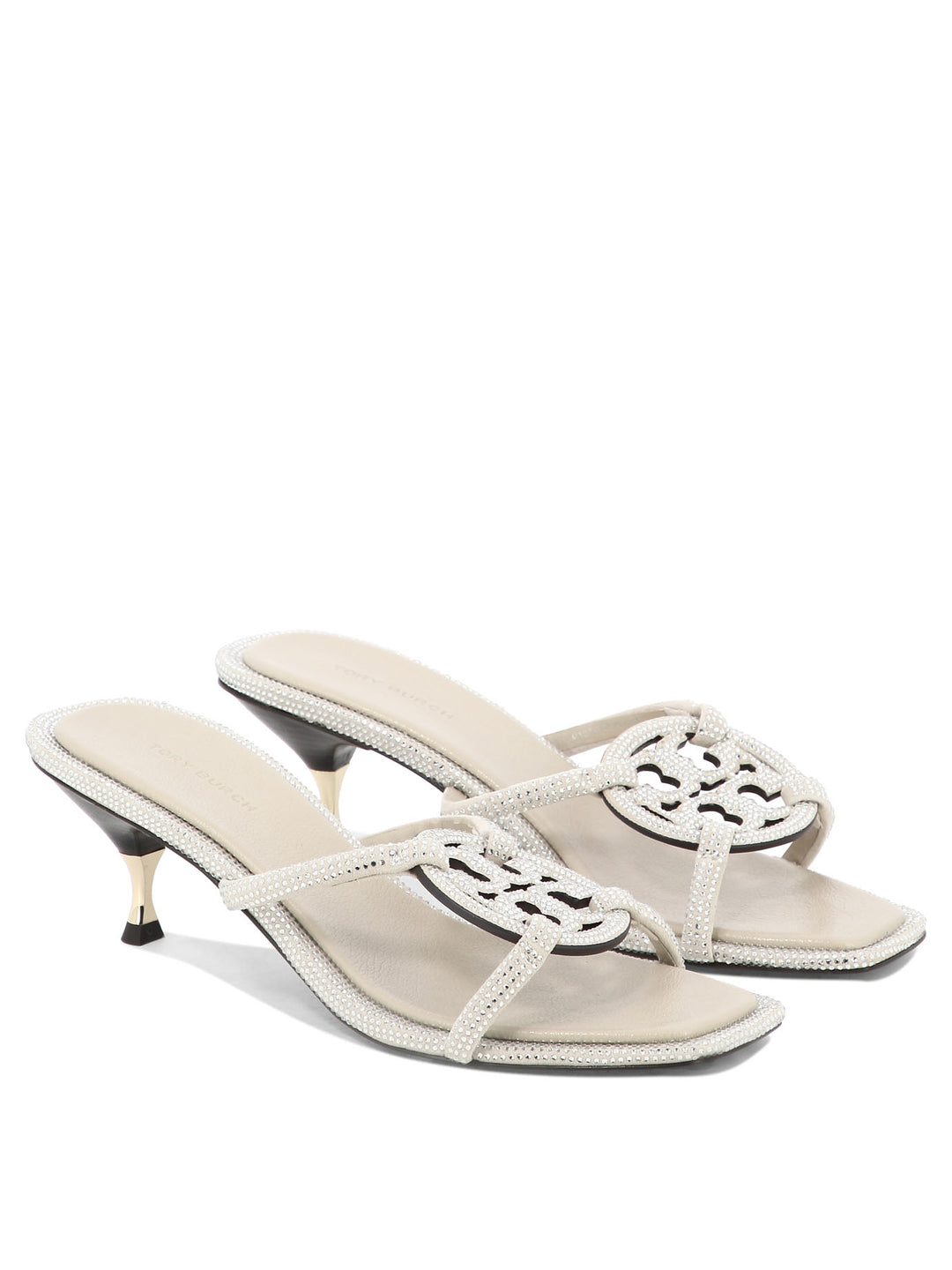 Pave Geo Bomber Miller Low Sandals Grey