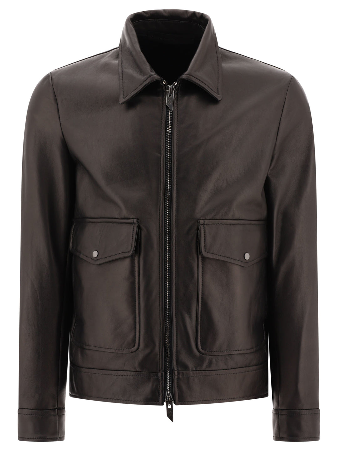 Leather Biker Jacket Jackets Black