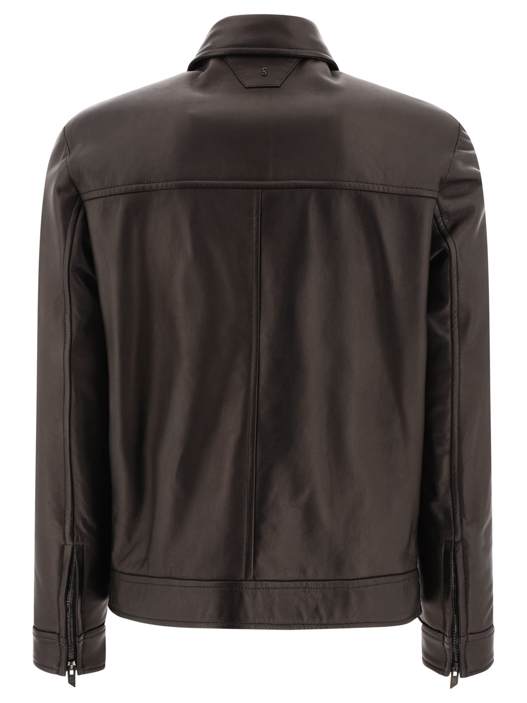 Leather Biker Jacket Jackets Black