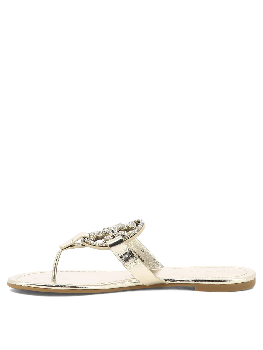 Miller Pave Sandals Gold