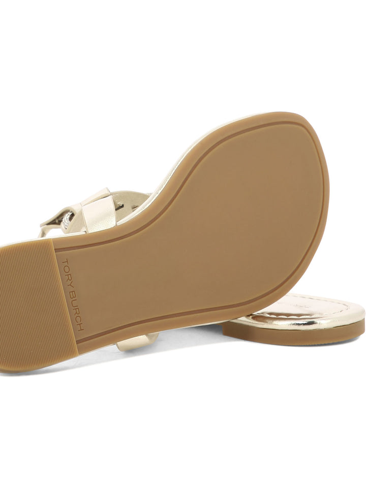 Miller Pave Sandals Gold