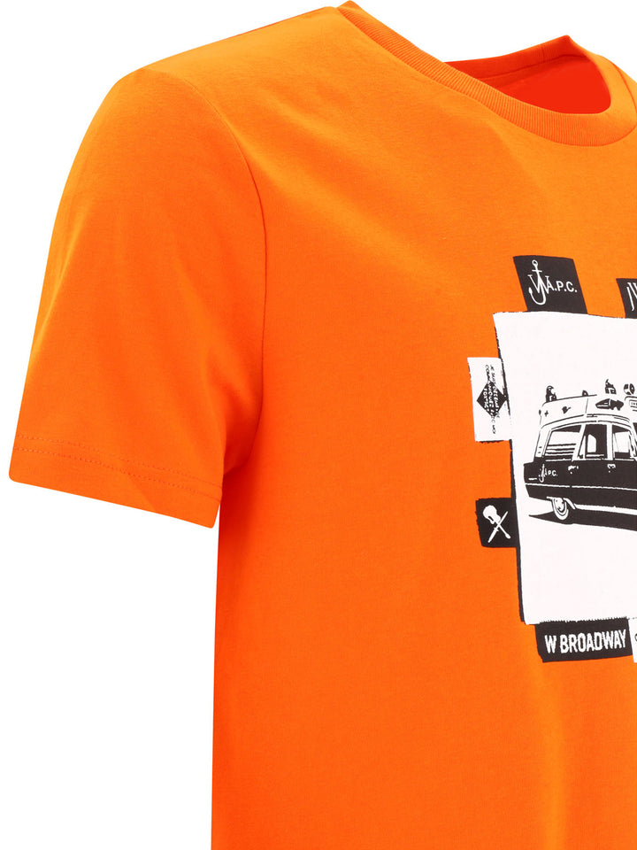 Jo Apc X Jw Anderson T-Shirts Orange