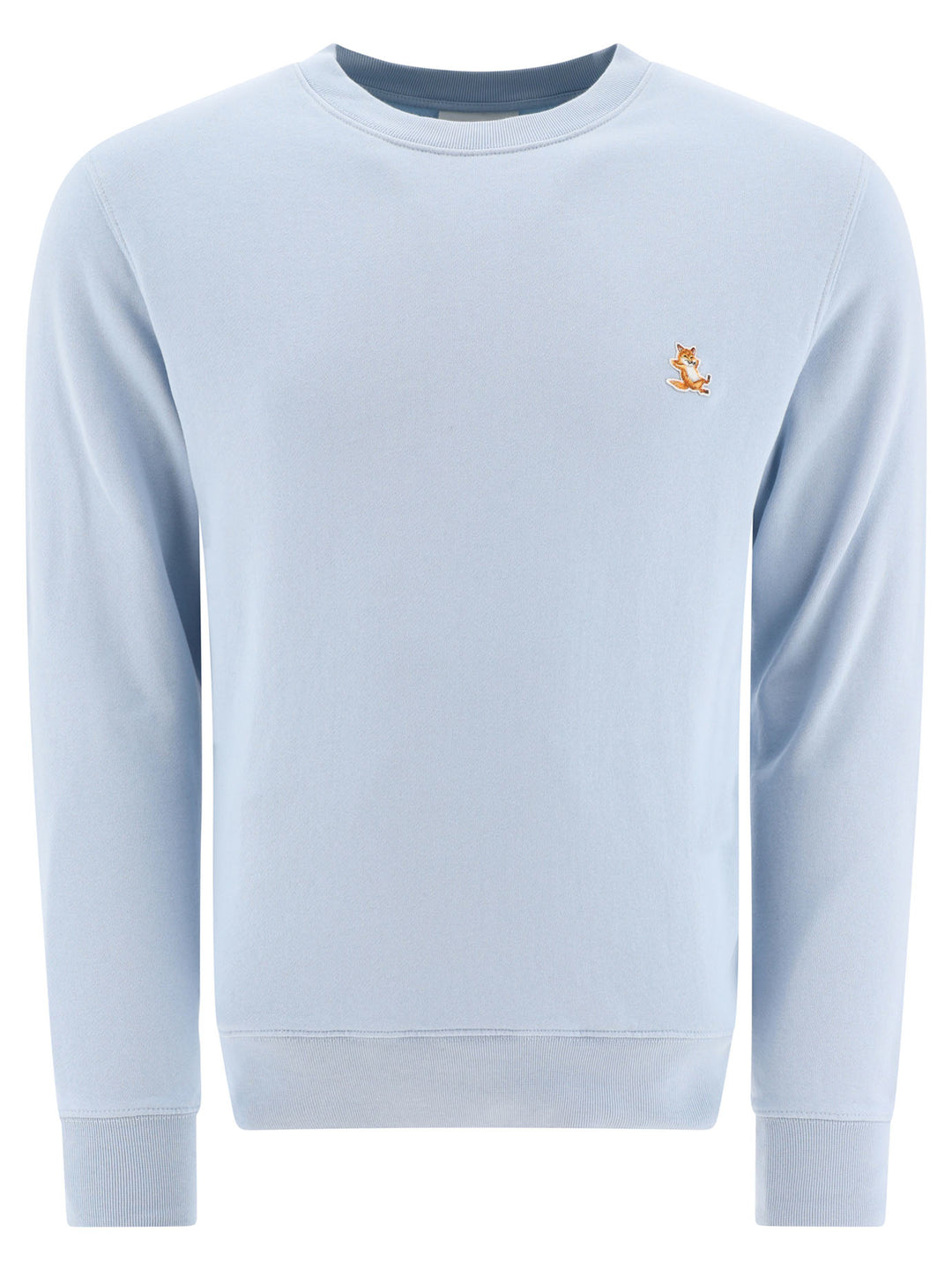 Chillax Fox Sweatshirts Light Blue