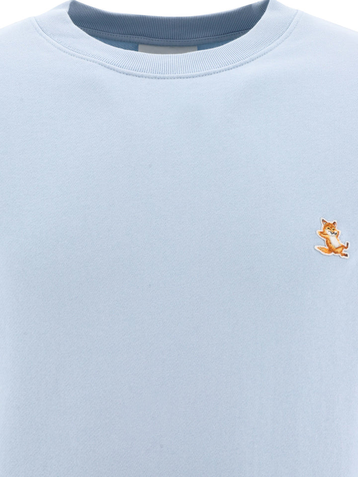 Chillax Fox Sweatshirts Light Blue