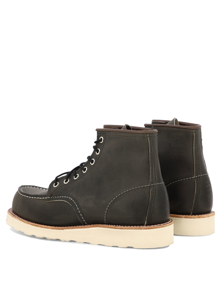 Classic Moc Ankle Boots Grey