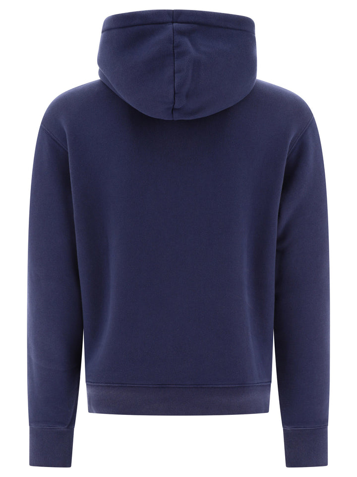 Maison Kitsuné Flowers Sweatshirts Blue