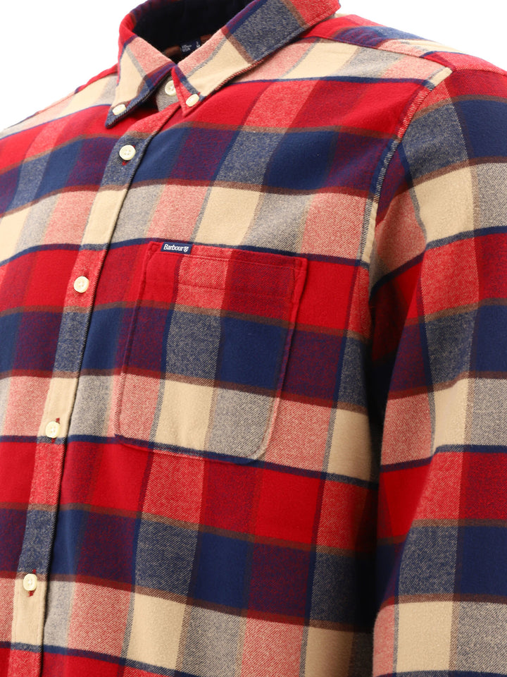 Barbour Valley Shirts Red