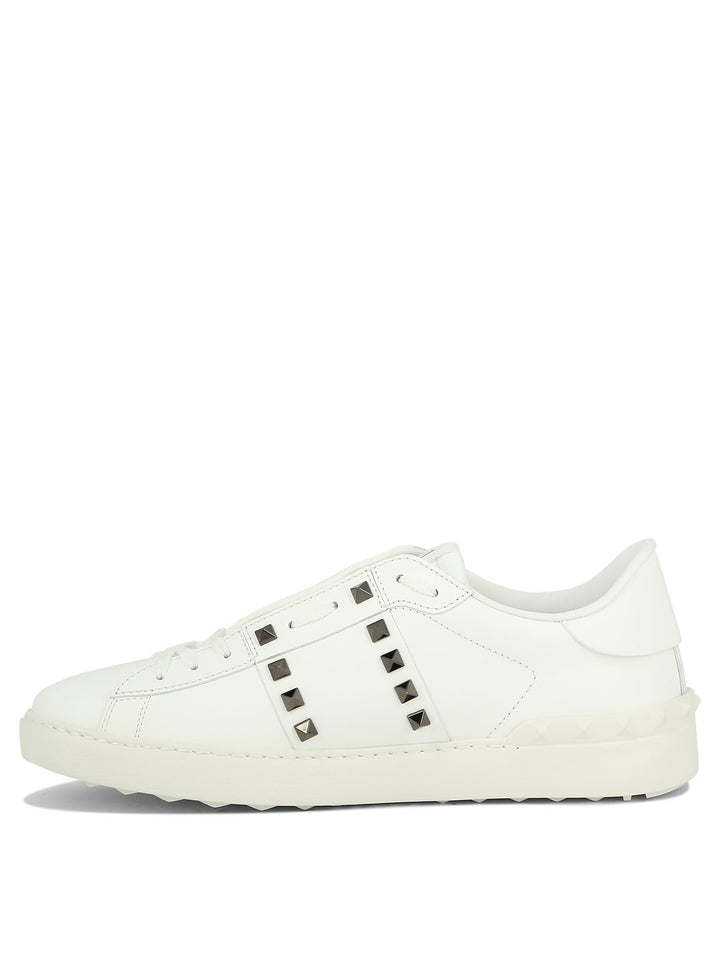 Rockstud Untitled Sneakers & Slip-On White