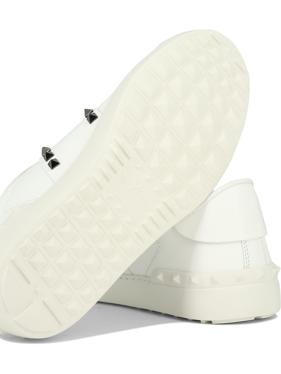 Rockstud Untitled Sneakers & Slip-On White