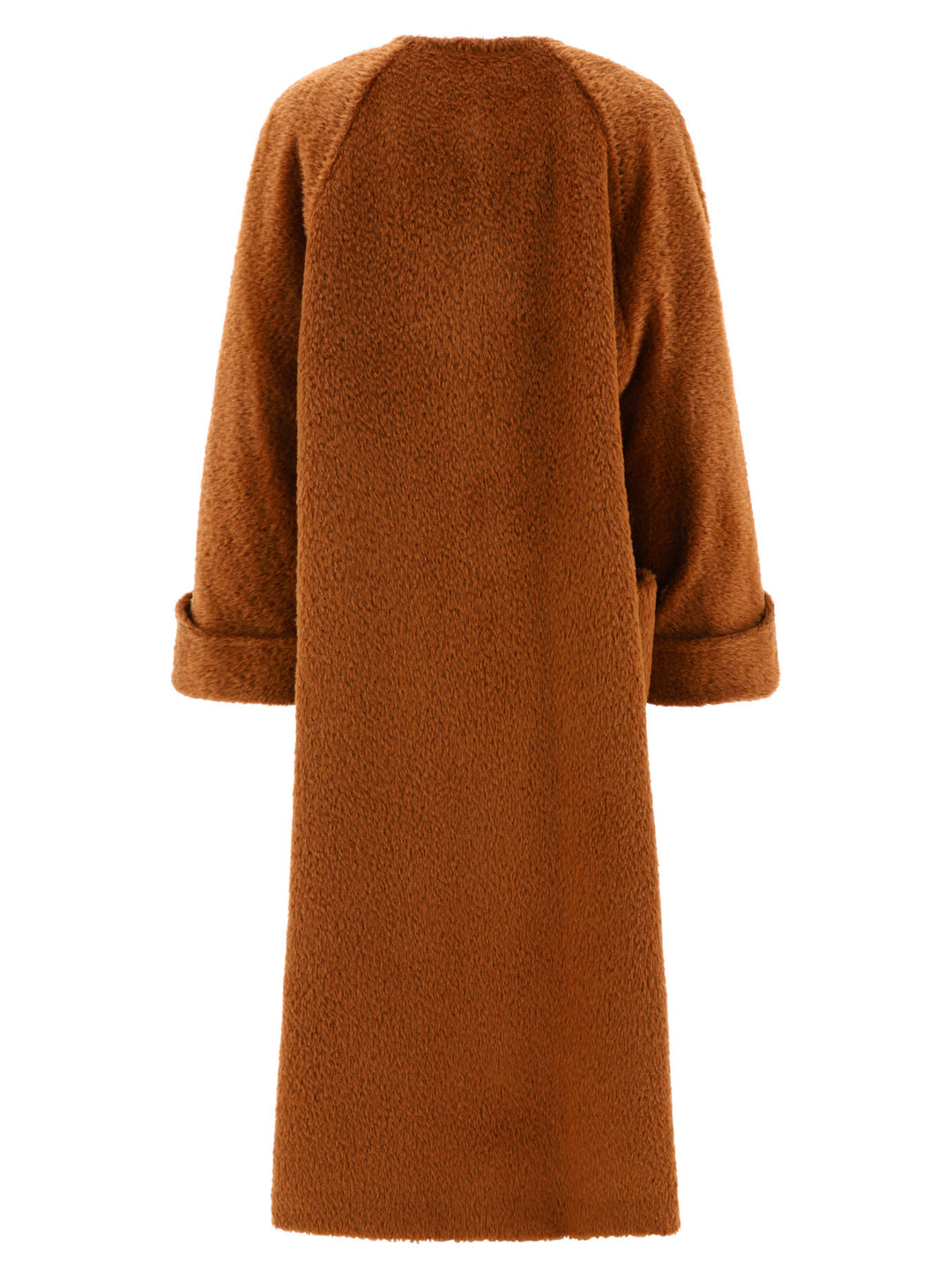 Oversized Alpaca And Wool Coat Coats Brown