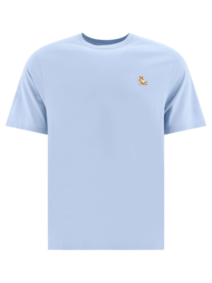 Chillax Fox T-Shirts Light Blue