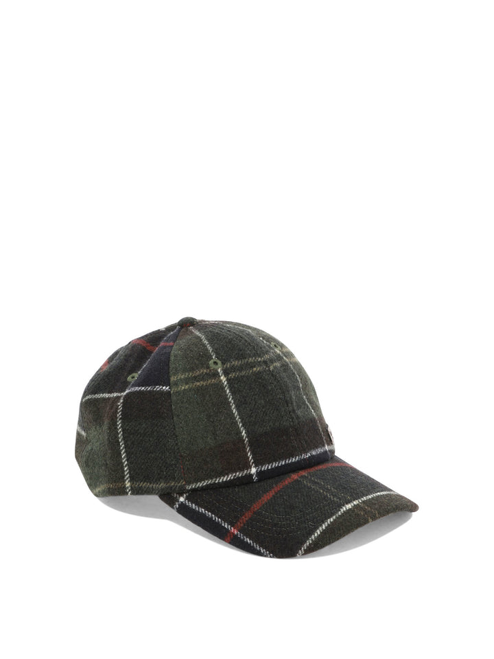 Galingale Tartan Hats Green