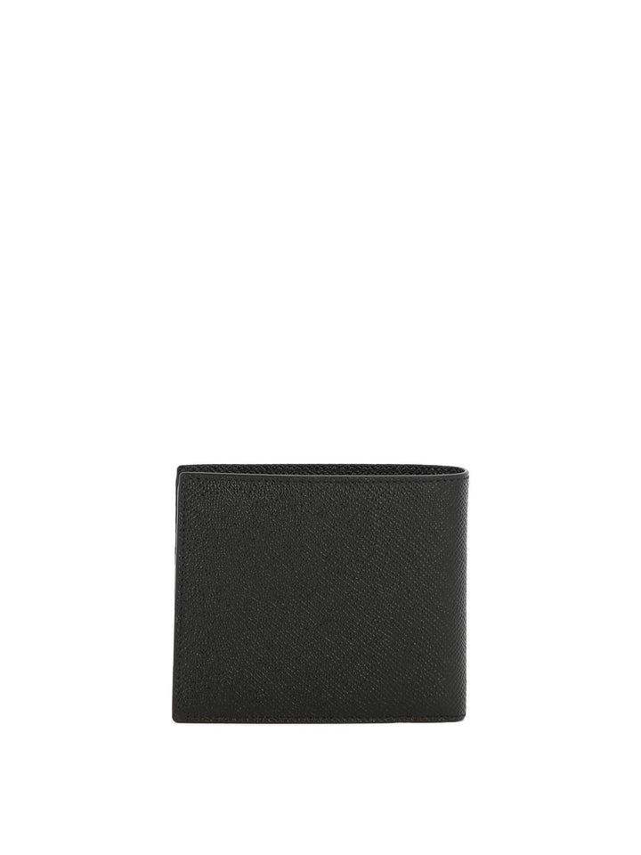 Wallet With Logo Plaque Wallets & Card Holders Black