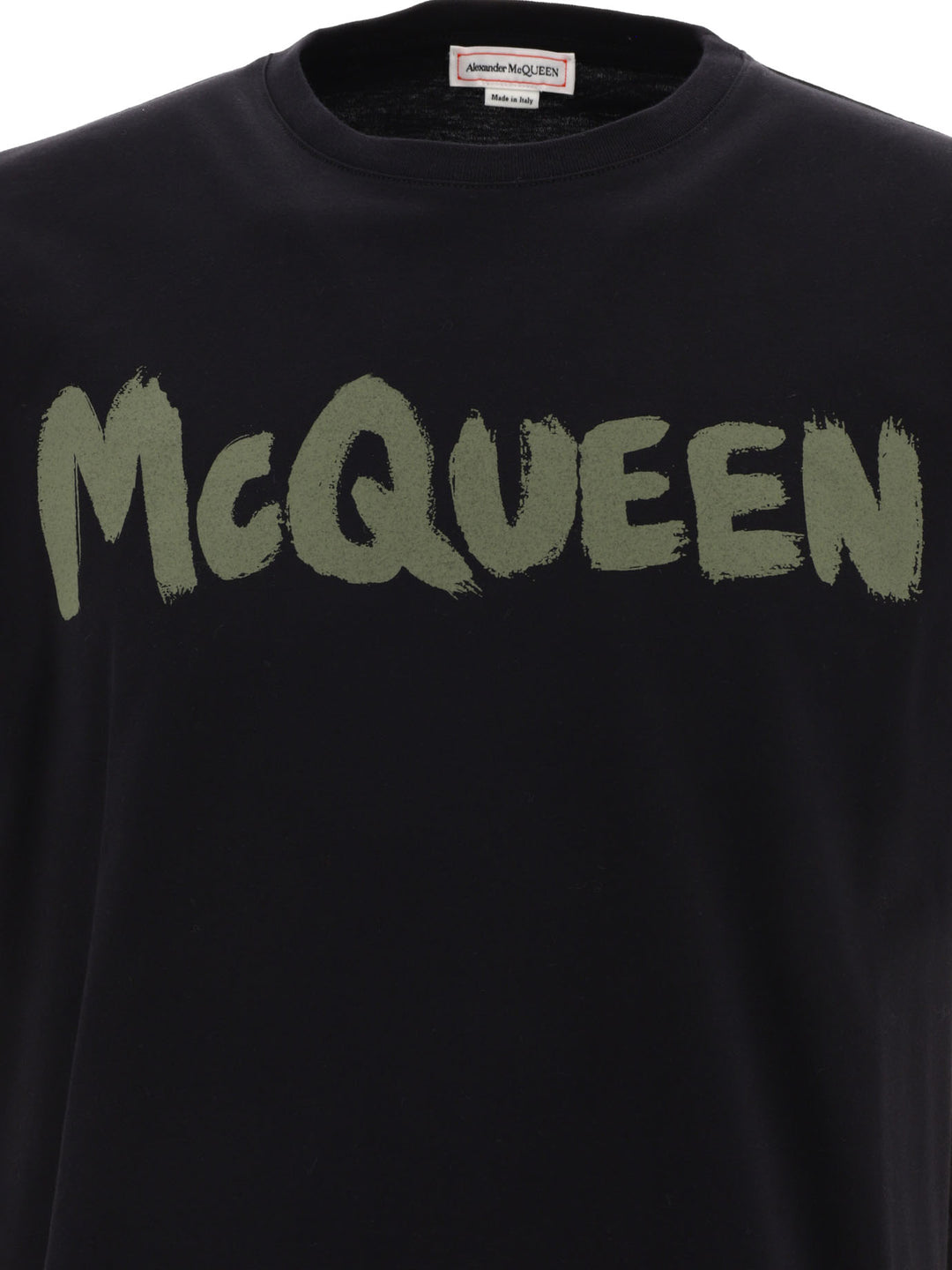 Mcqueen Graffiti T-Shirts Black