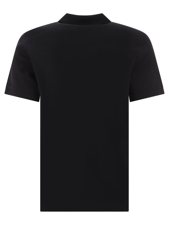 Mcqueen Graffiti Polo Shirts Black